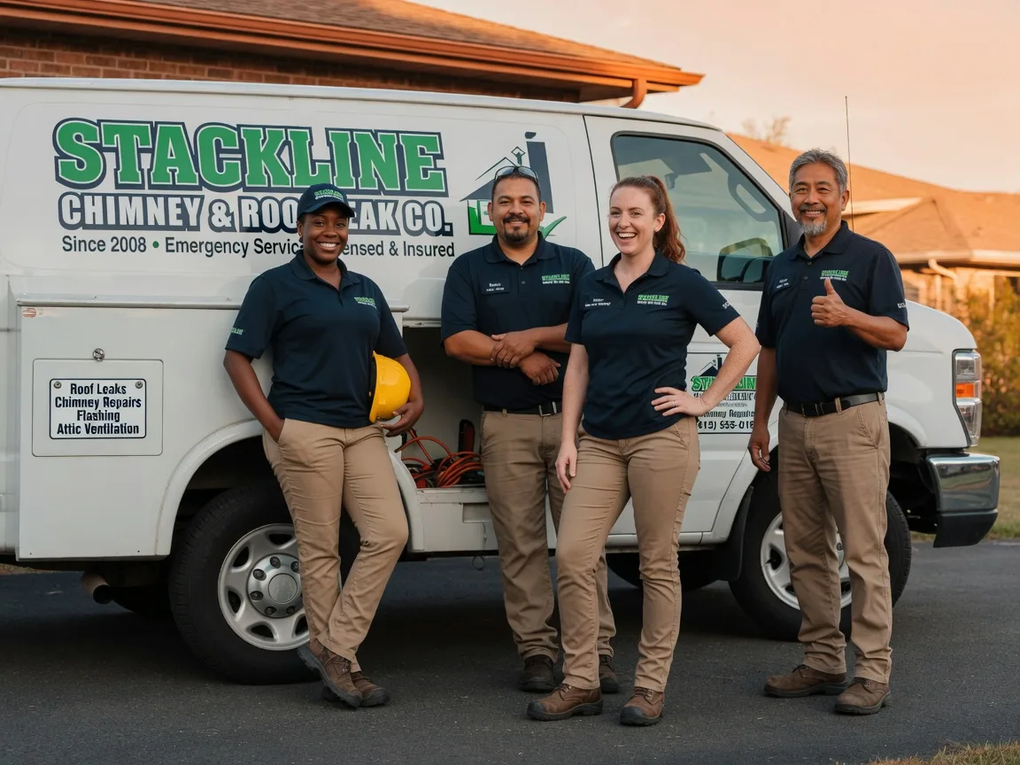 Chimney flashing repair company in Franklin Springs, GA